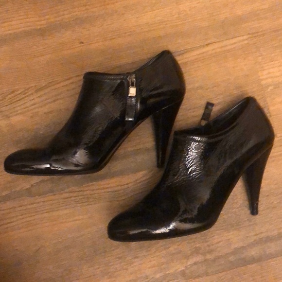 PRADA Booties, black patent leather, 38.5 - Picture 3 of 8